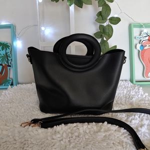 vegan leather wallet with extendable handle excell